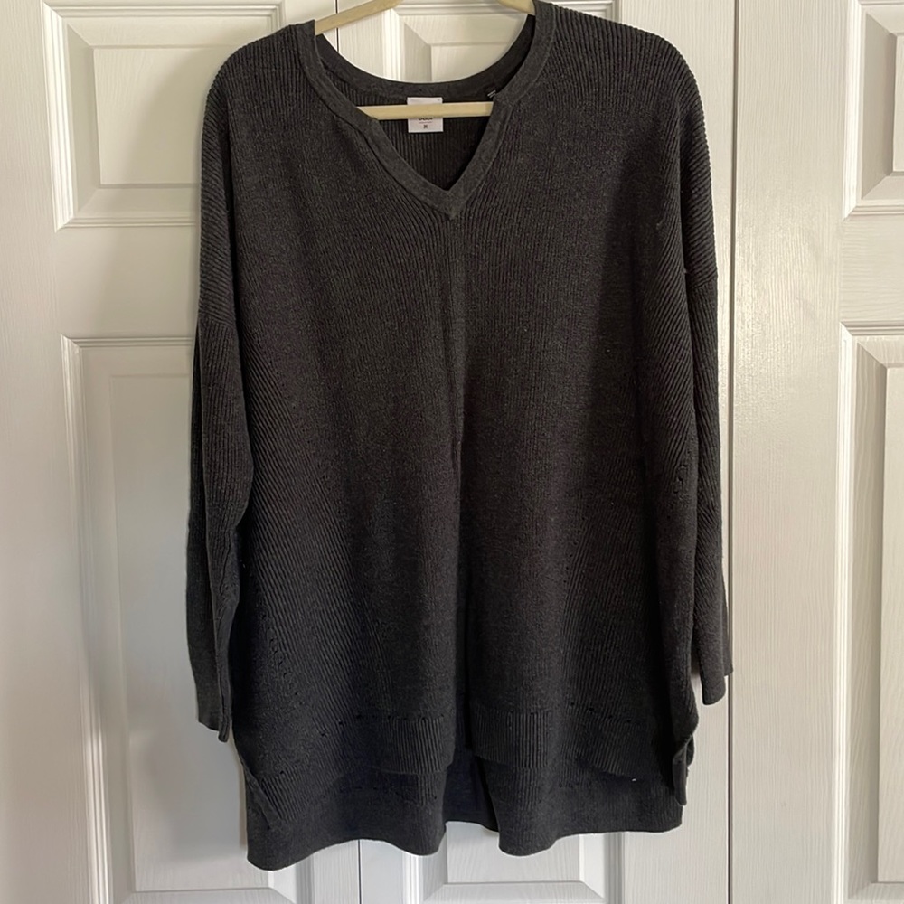 CAbi Clair Snuggle Tunic Sweater 3705